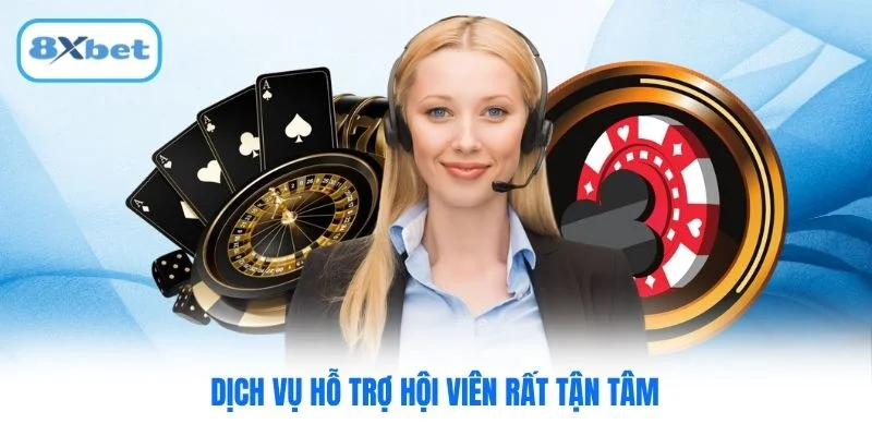 Dịch vụ hỗ trợ hội viên rất tận tâm