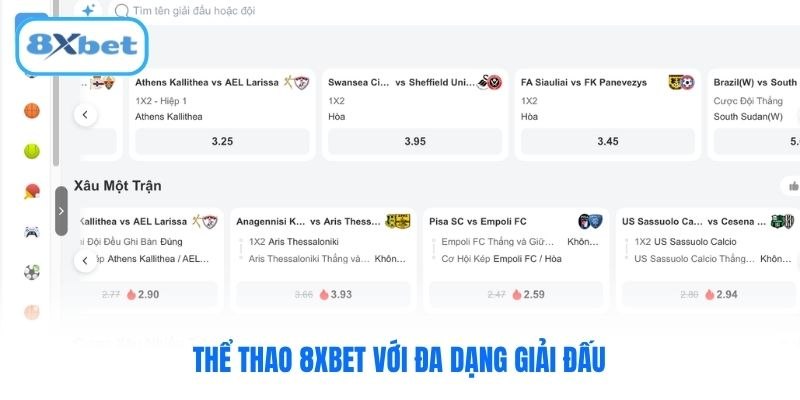 thể thao 8xbet